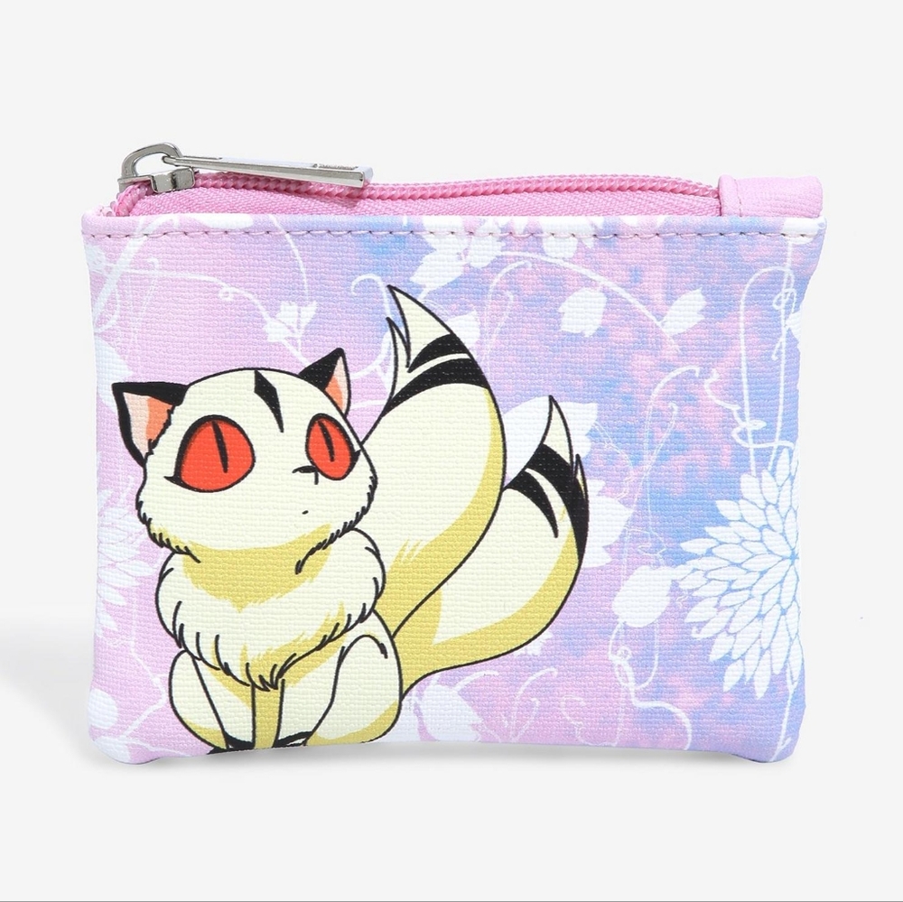 InuYasha Kirara Floral Tie-Dye Coin Purse